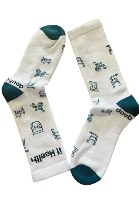 Sosete UNISEX,Talpa Flausata,Culoare Alb,Engros